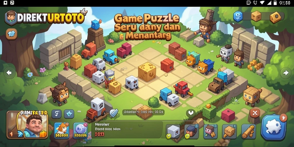Tampilan gameplay DIREKTURTOTO yang menarik dan menantang.