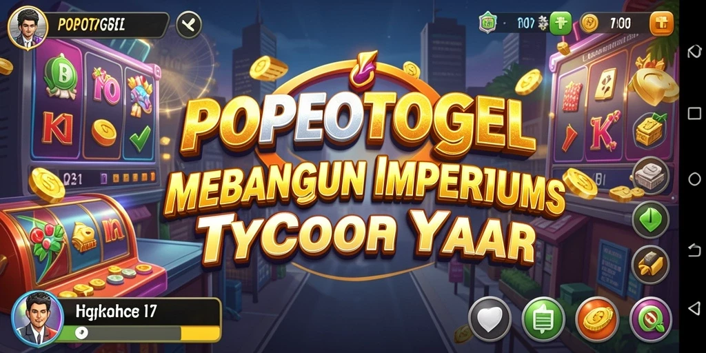 Screenshot utama menampilkan serunya gameplay Tycoon di POPOTOGEL.