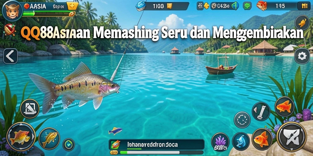 Tangkapan ikan besar di dalam gameplay QQ88ASIA yang seru.