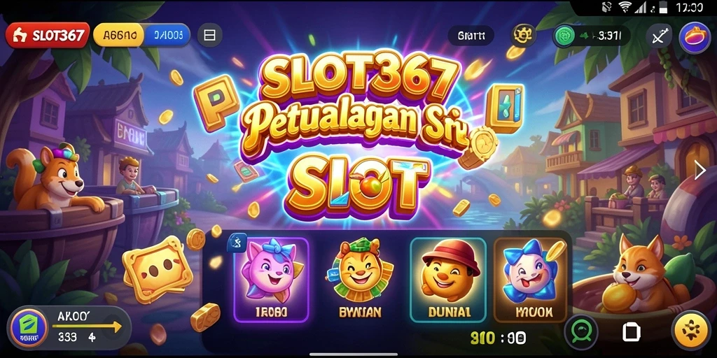 Tampilan menarik dari gameplay petualangan di SLOT367.
