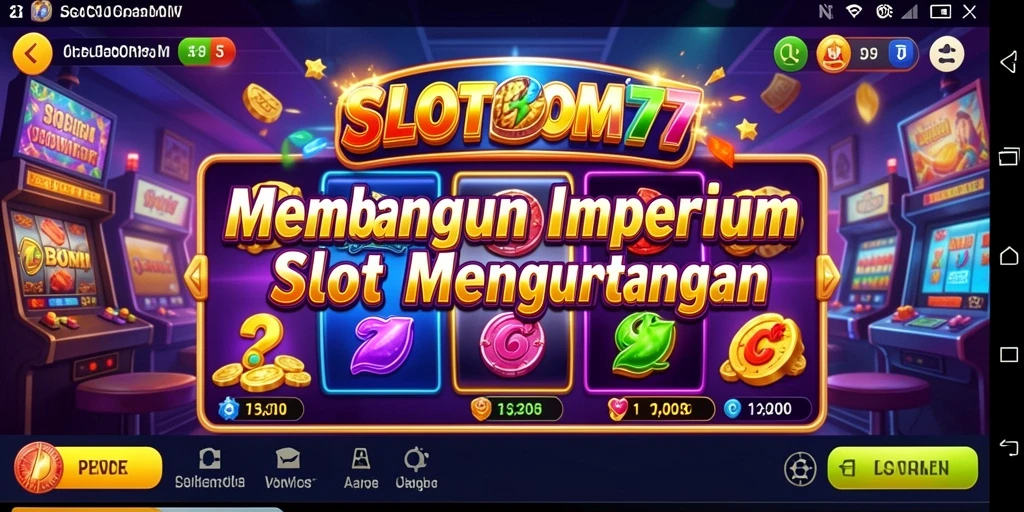 Tampilan gameplay SLOTBOM77 yang seru dan menantang.