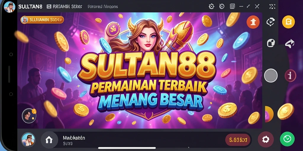Menampilkan gameplay seru dan menegangkan dari SULTAN88 Slot.