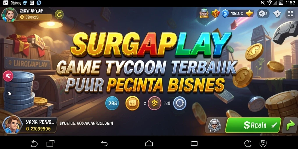 Tampilan gameplay seru dari SURGAPLAY yang penuh strategi.